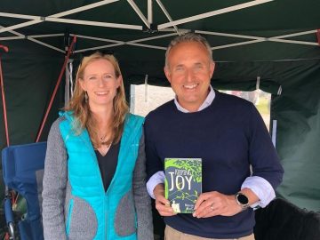 Morven-May MacCallum with Alex Cole-Hamilton MSP.