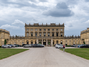 View of Cliveden House from the grounds.