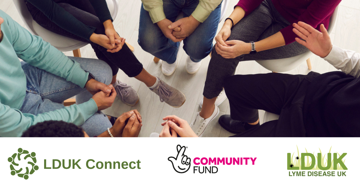 Support group seated in a circle, shot from above.